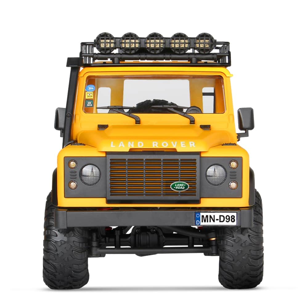 картинка Радиоуправляемый внедорожник Land Rover Defender 4WD 1:12 - MN-98-YELLOW 