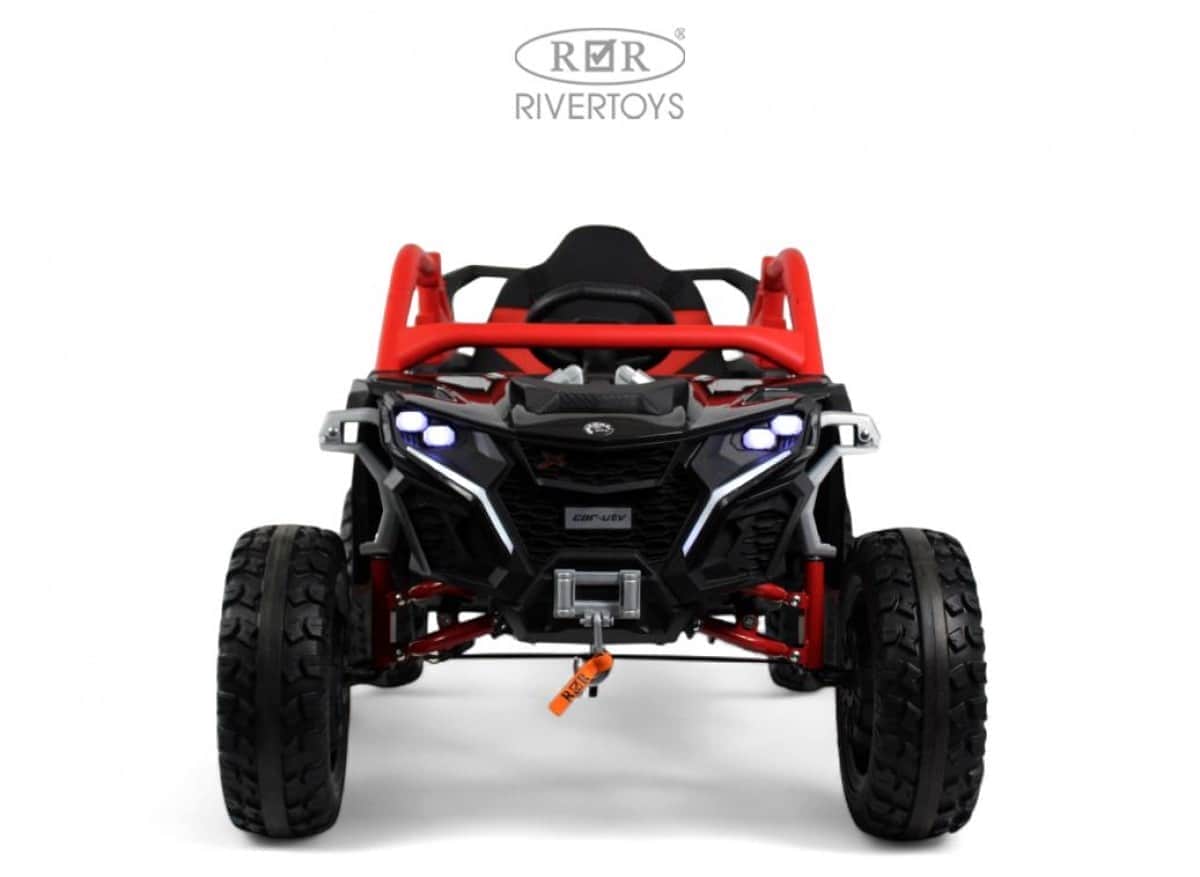 картинка Детский электромобиль Z707ZZ черно-красный 