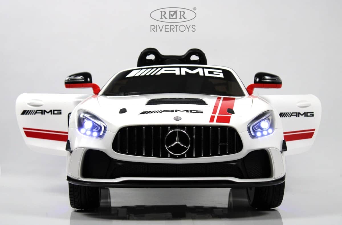 картинка Детский электромобиль Mercedes-Benz (A007AA) белый 