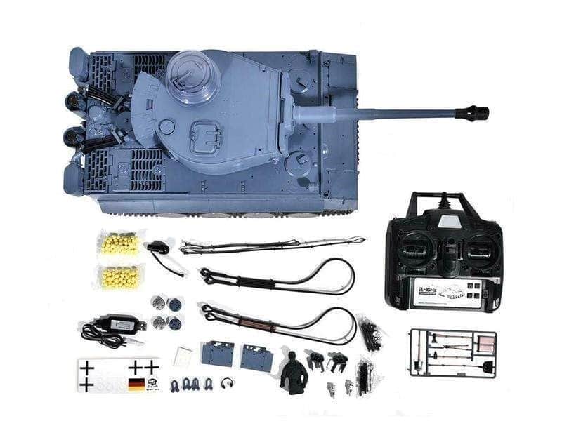 картинка Радиоуправляемый танк Heng Long German Tiger Pro V7.0 масштаб 1:16 2.4G - 3818-1PRO-V7 