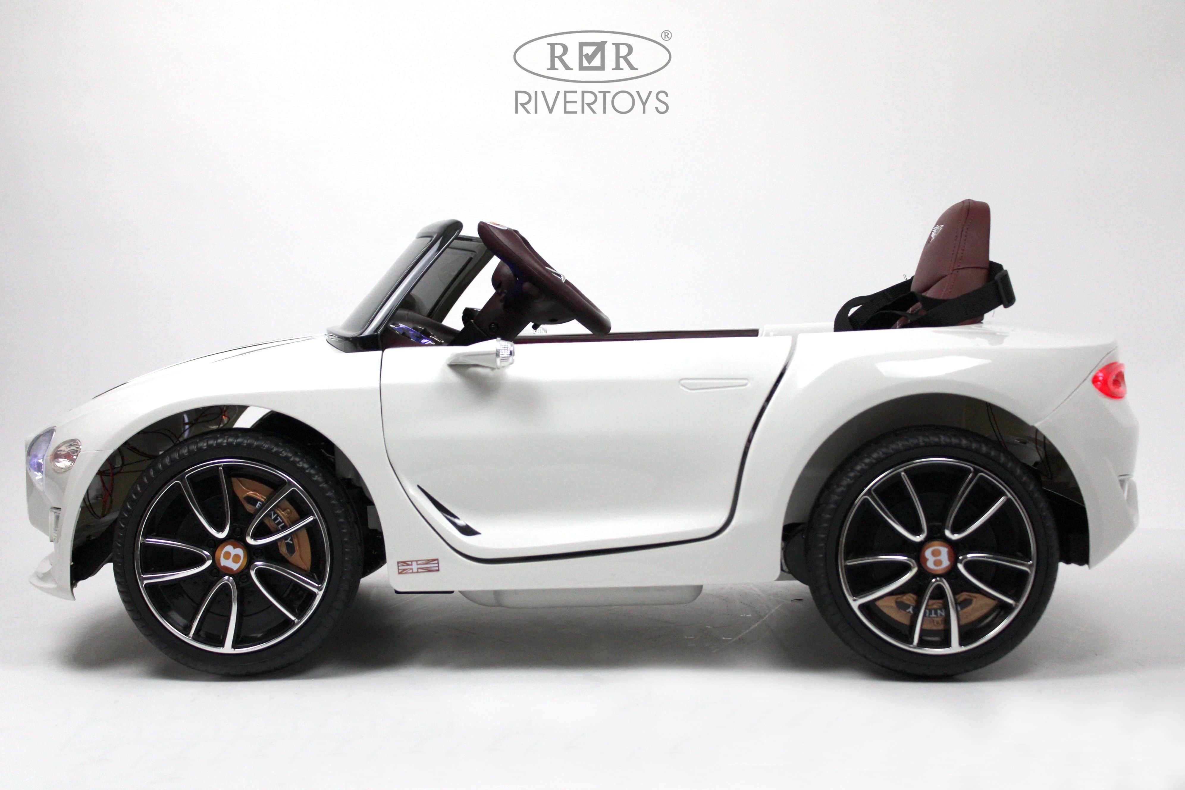 картинка Детский электромобиль Bentley EXP12 (JE1166) белый 
