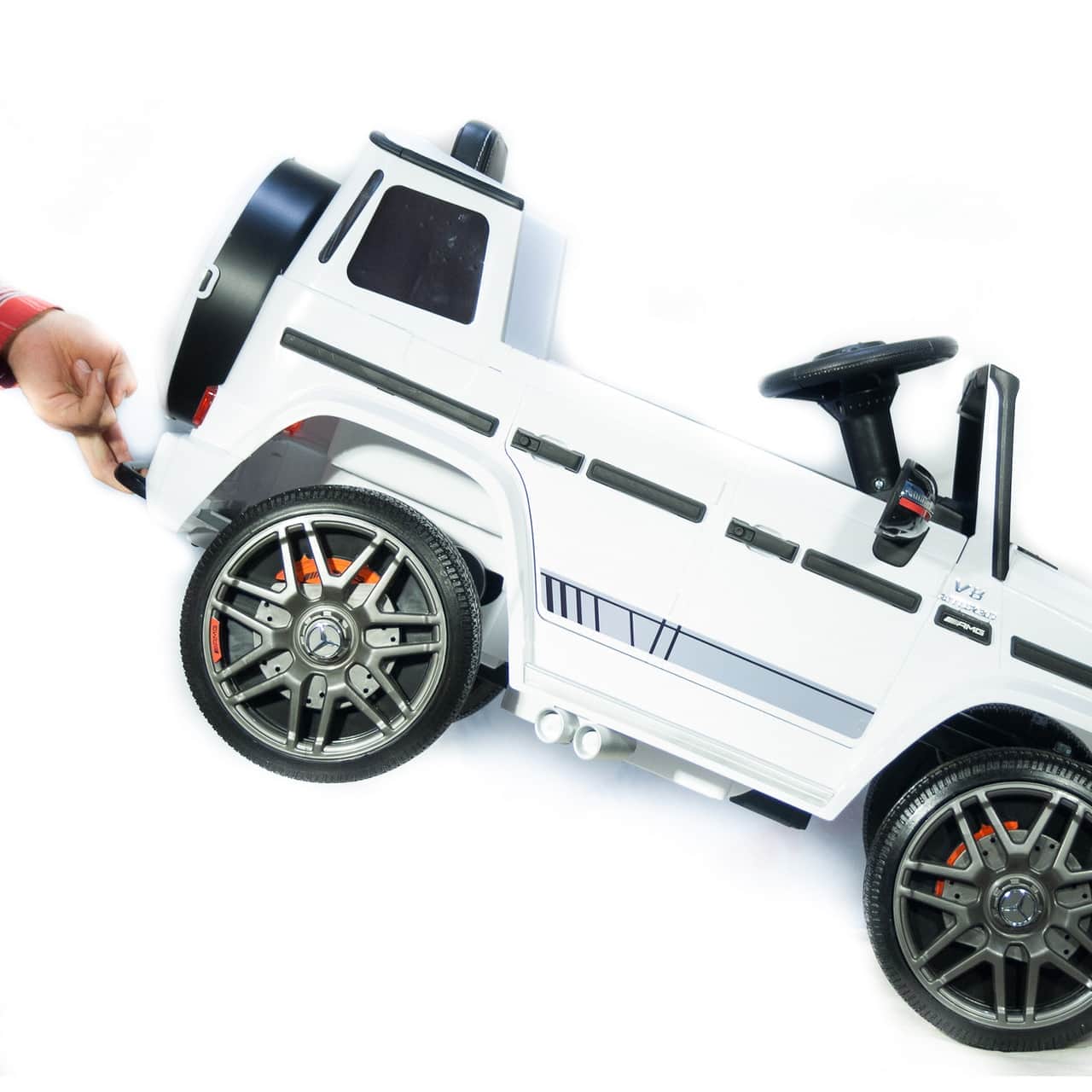 картинка Джип Mercedes Benz G 63 Small BBH-0002 Белый 