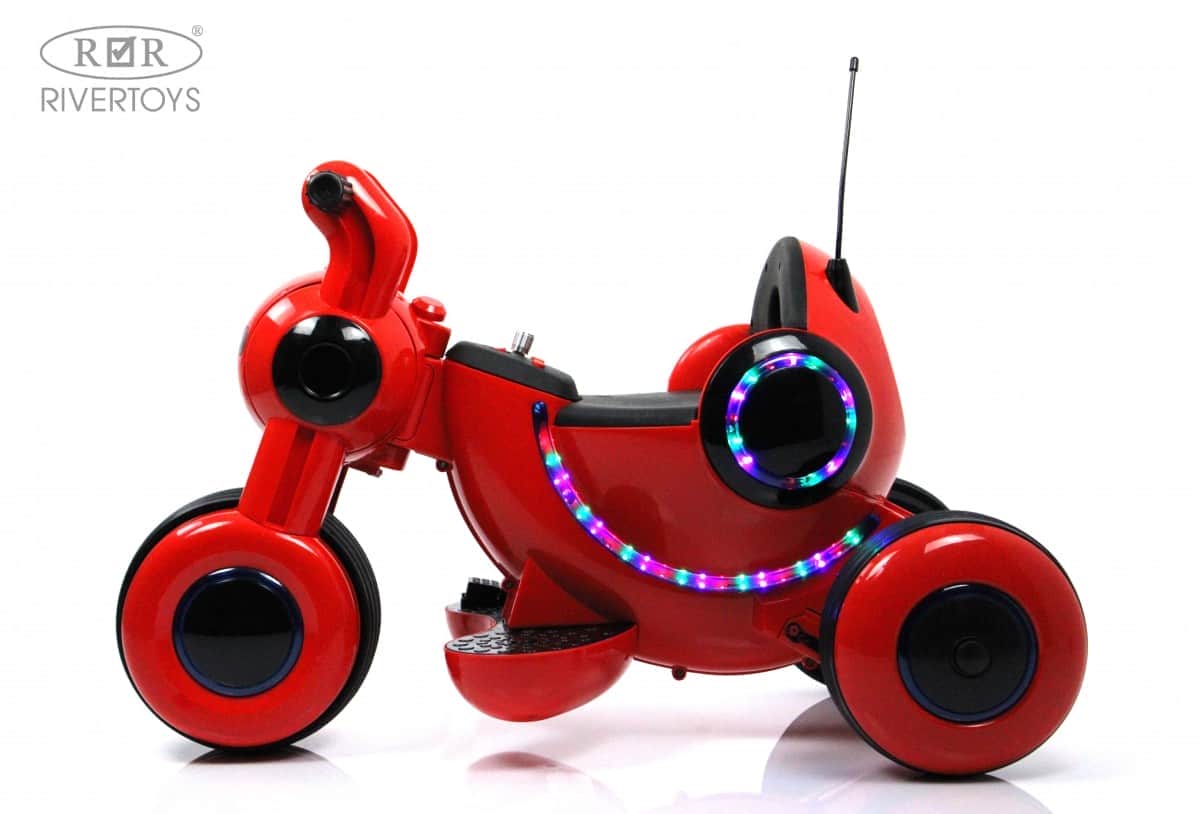 картинка Детский электромотоцикл HL300 красный 