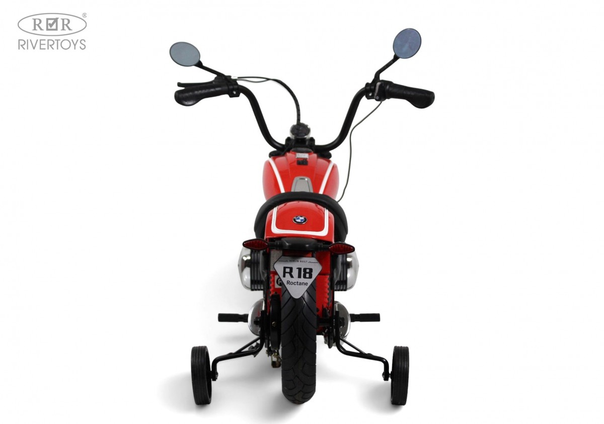 картинка Детский электромотоцикл BMW R18 (A777AA-NEW) красный 