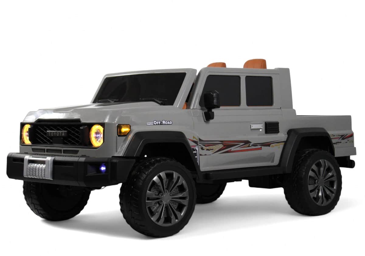 картинка Детский электромобиль Pick-Up E555KX серый 