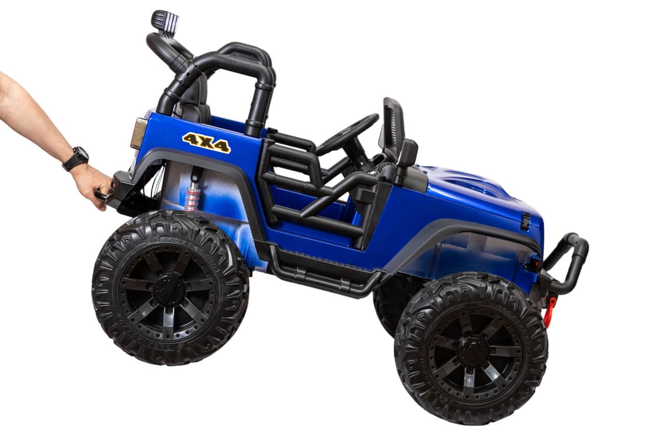 картинка Джип Jeep 24V JC666 Синий краска 