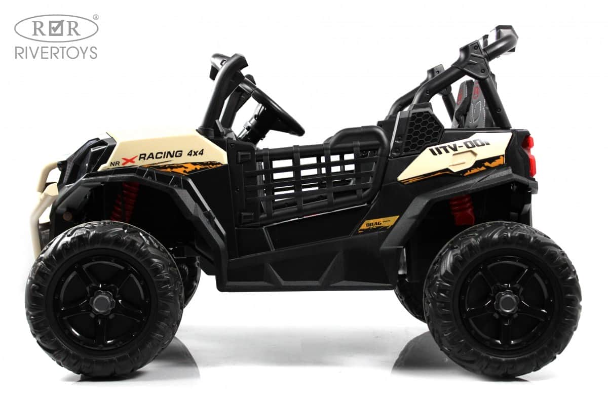 картинка Детский электромобиль K777KK 4WD кремовый 