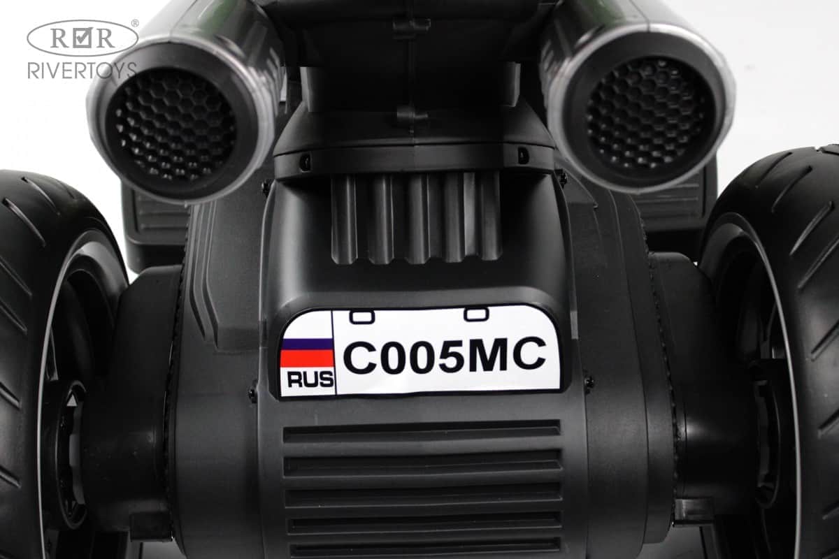 картинка Детский электромотоцикл C005MC серый 