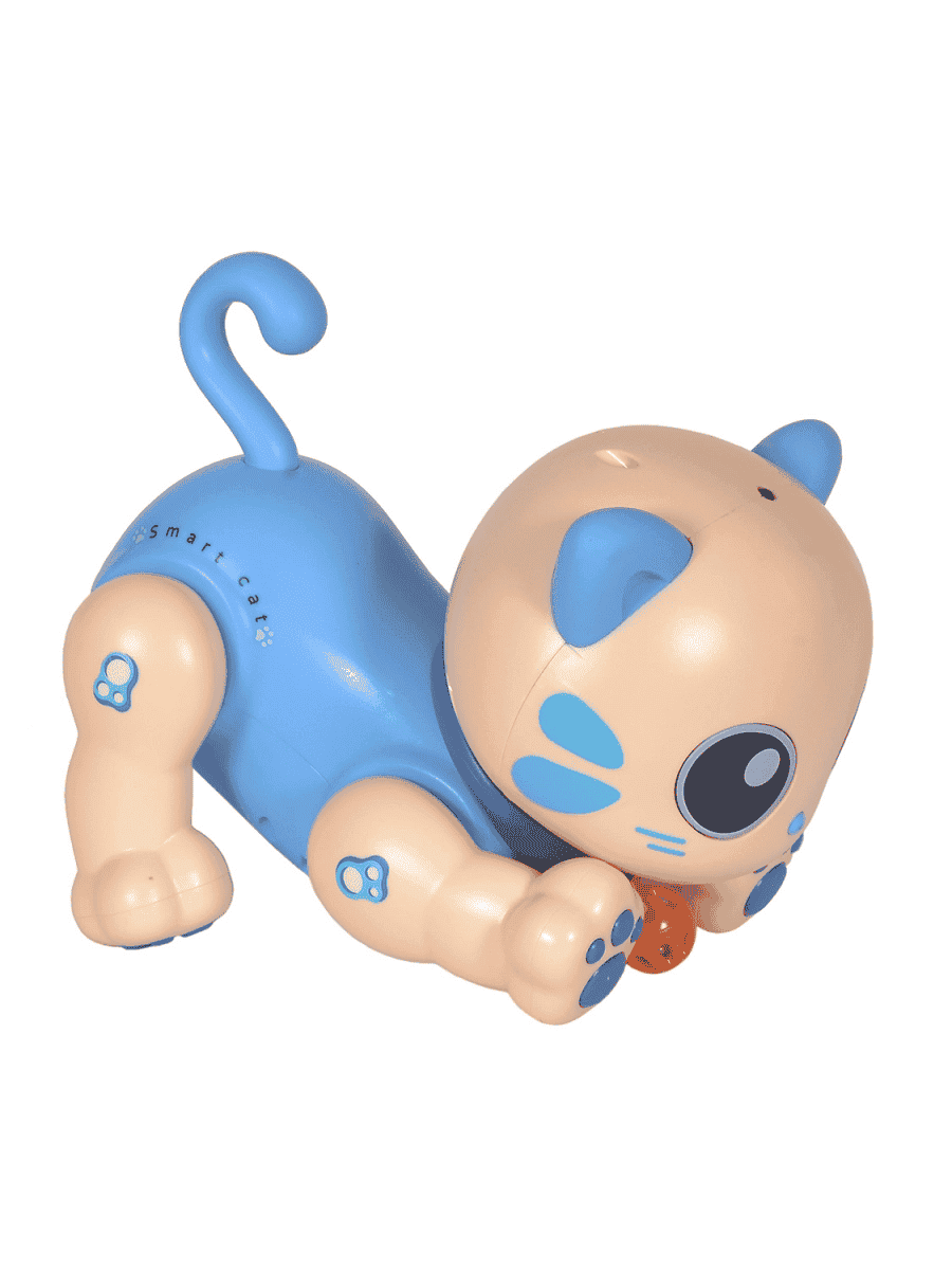 картинка Радиоуправляемый робот Интерактивный Котенок Пультовод - ZYA-A3158-BLUE 