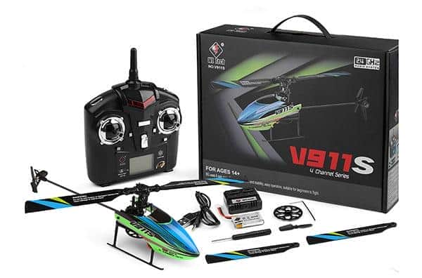 картинка Радиоуправляемый вертолет WL Toys V911S Copter 2.4G - V911S 