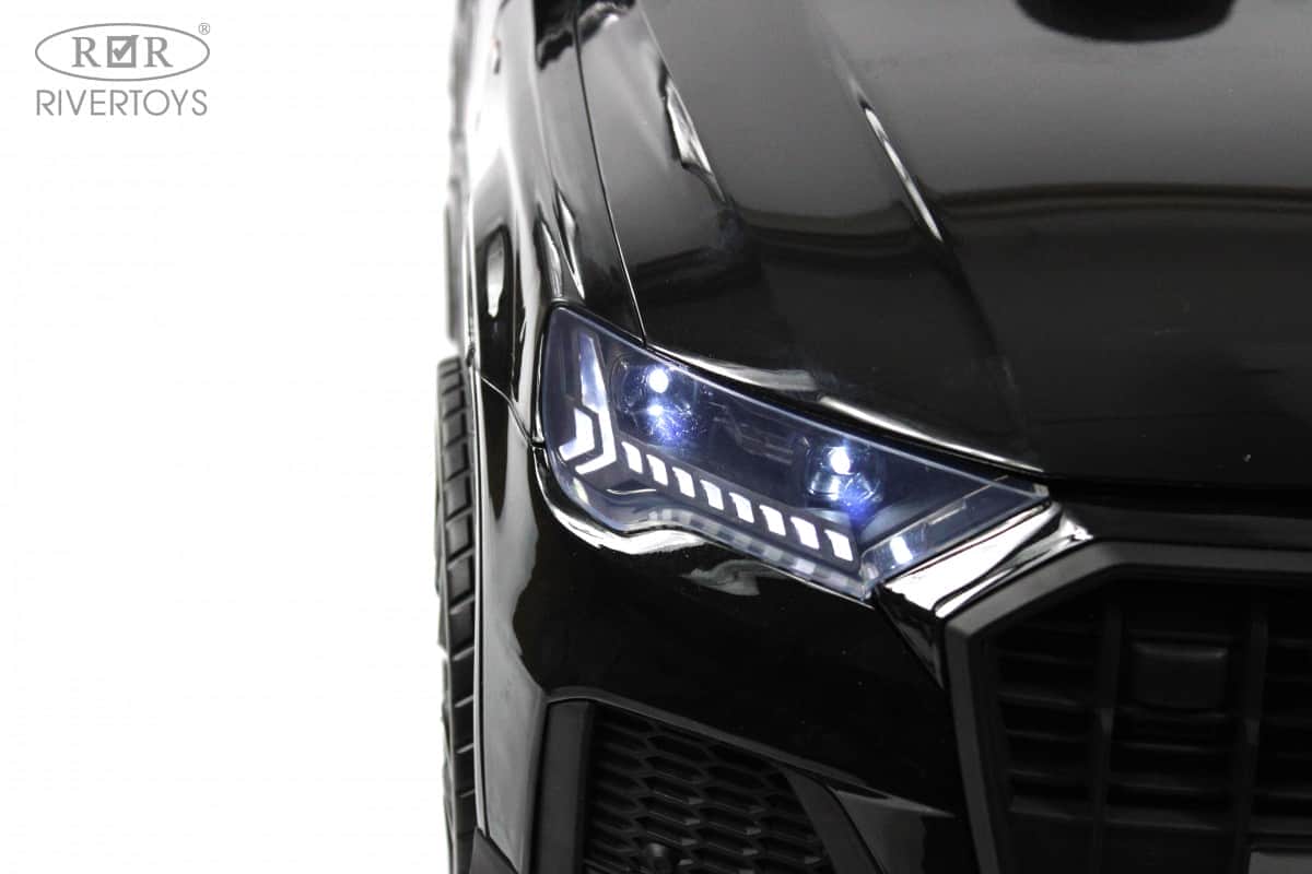 картинка Детский электромобиль AUDI Q7 (HL678) черный глянец 