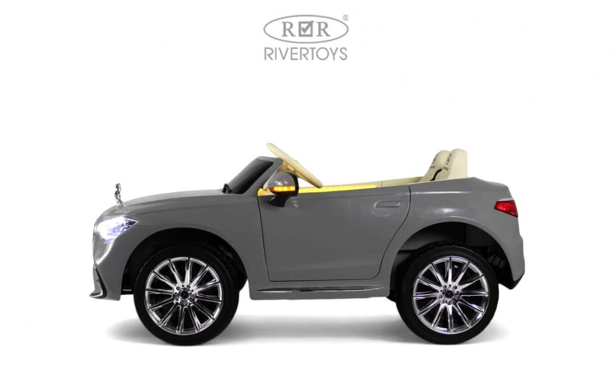 картинка Детский электромобиль М333БХ 4WD серый 