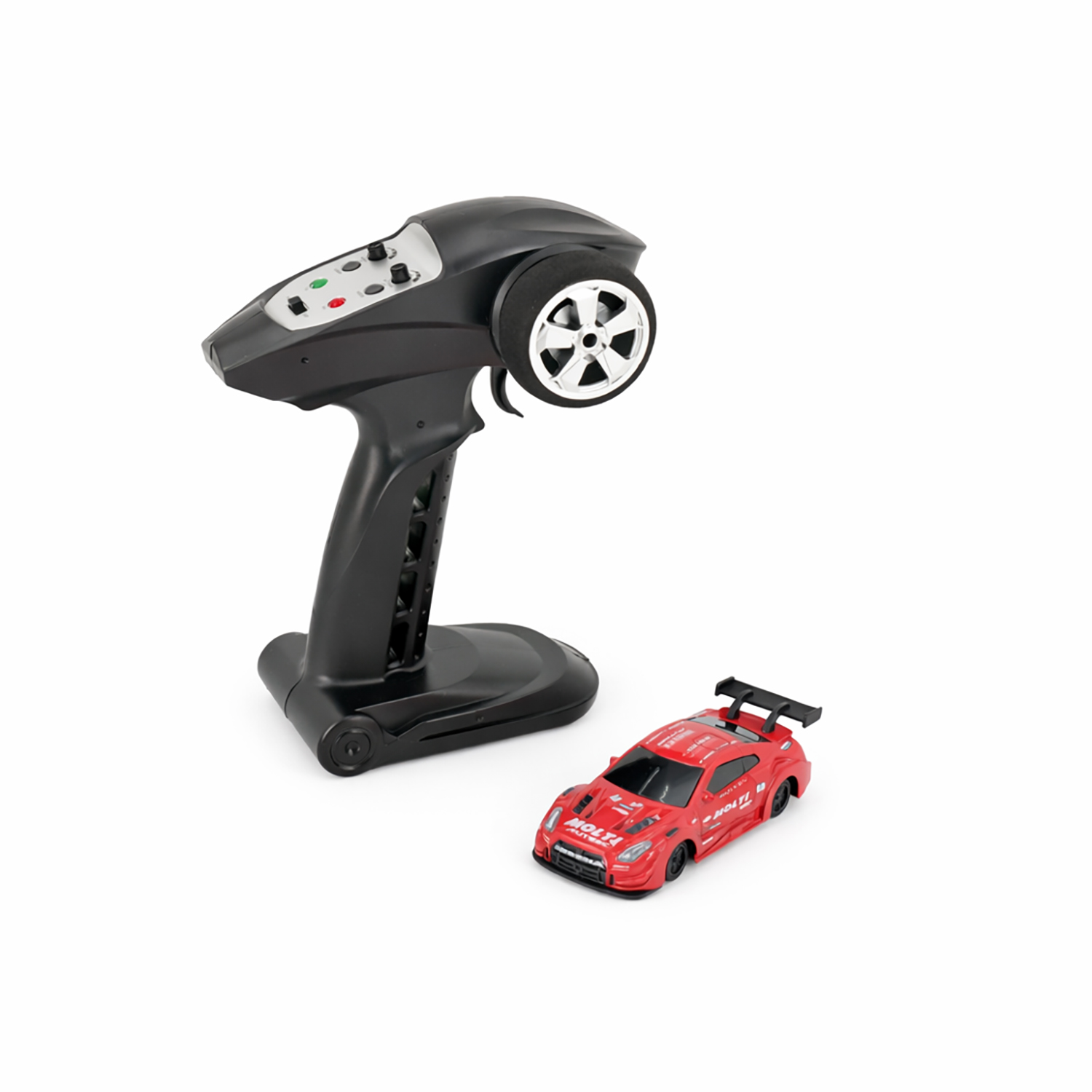 картинка Радиоуправляемая дрифт машина с гироскопом Nissan GTR 1:43 - RC43-G2-RED 