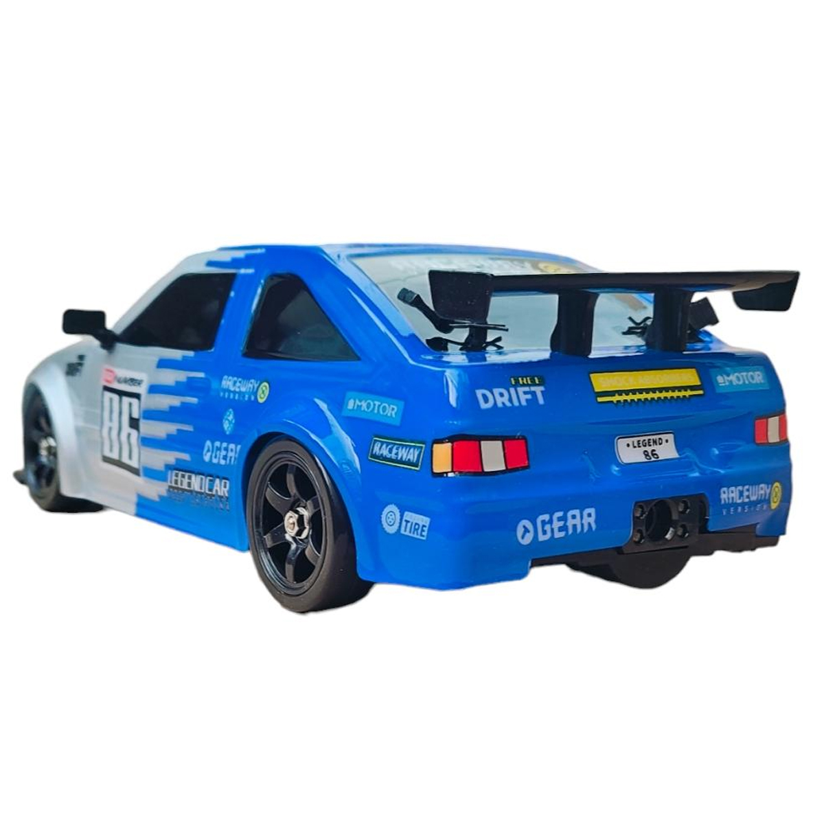 картинка Радиоуправляемая машина для дрифта HB Toyota AE86 (4WD, свет, пар, акб, 1:16) - SC16A07-1 