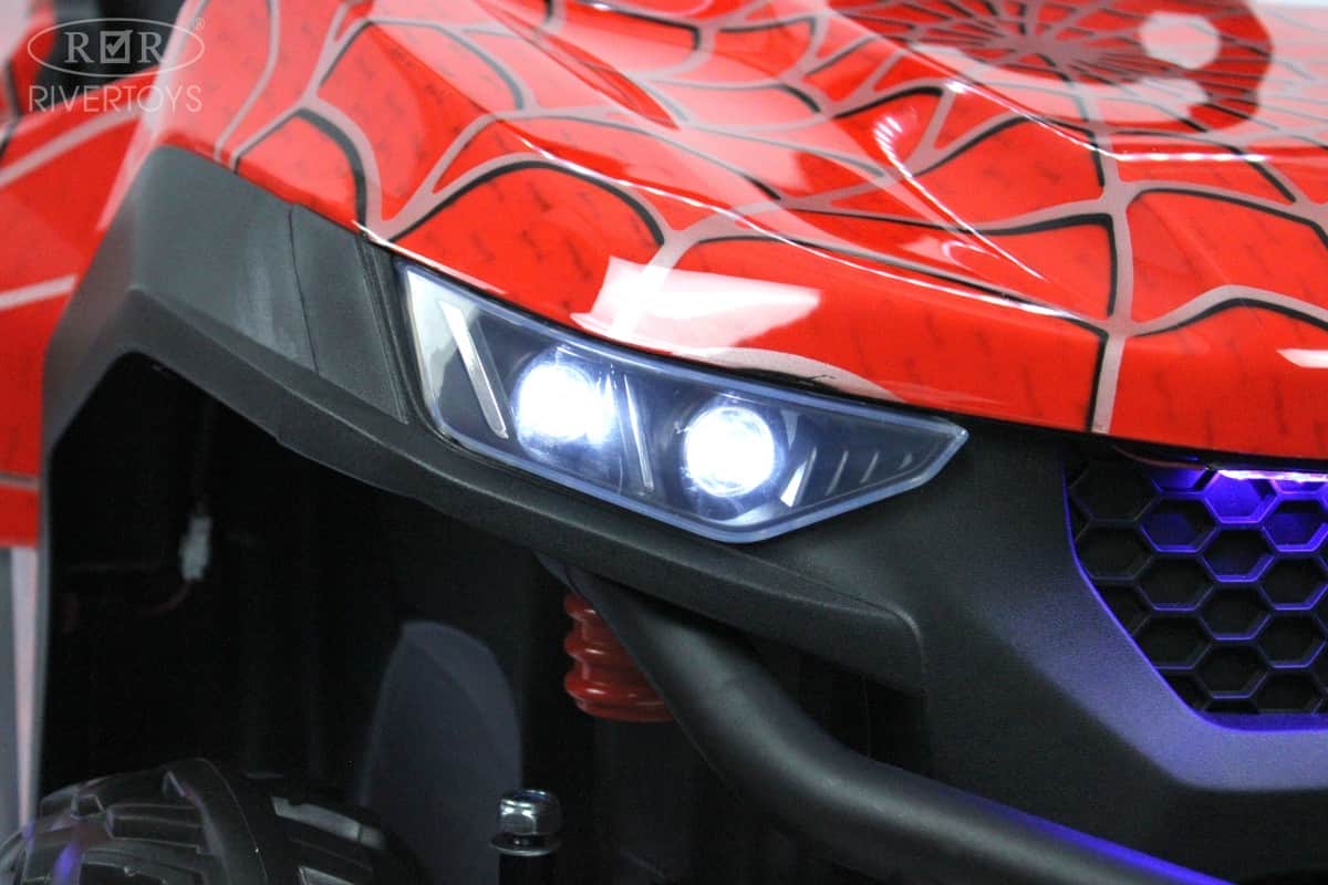 картинка Детский электромобиль T777TT 4WD красный Spider 