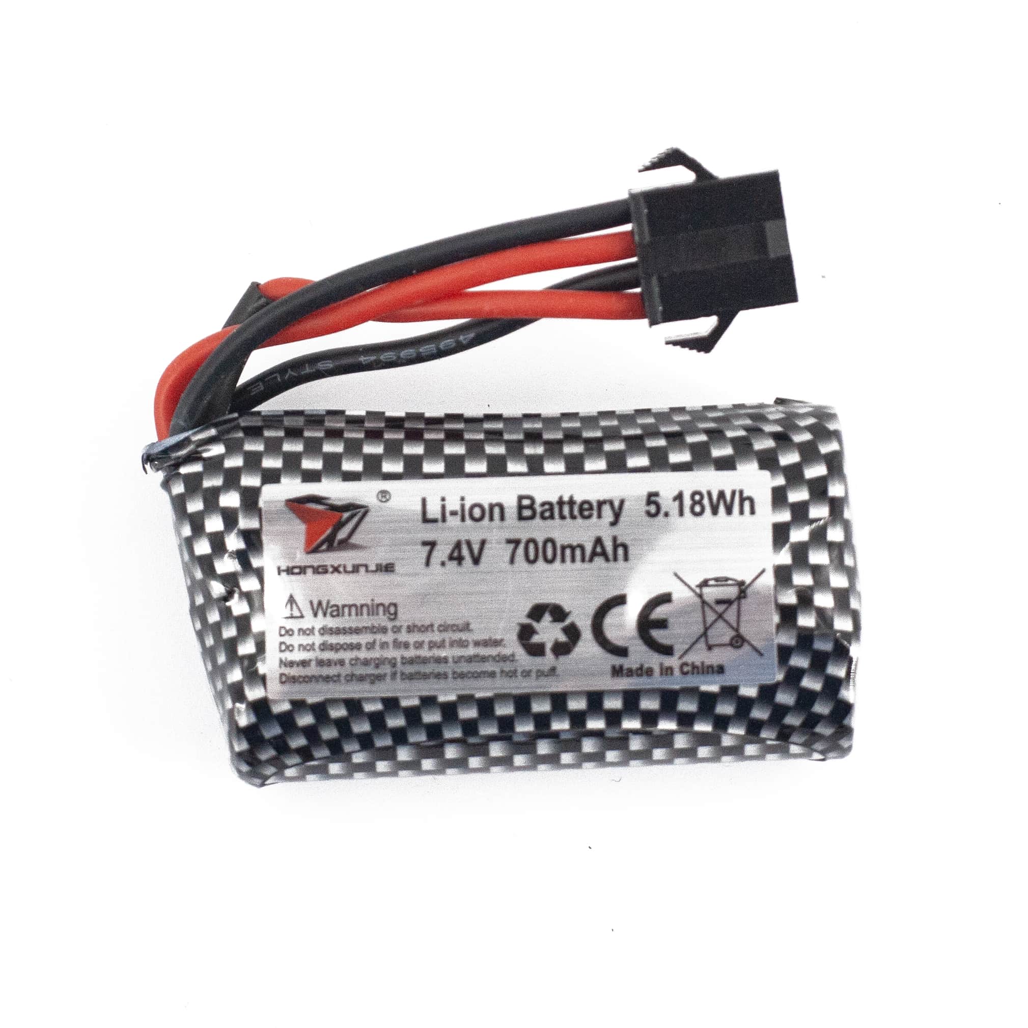 картинка Аккумулятор для катеров HongXunJie Li-ion 7.4V 700mAh - HJ811-B001 