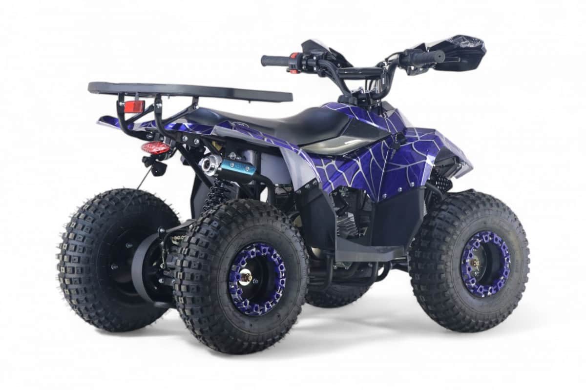картинка Детский квадроцикл LEON 49CC синий спайдер 