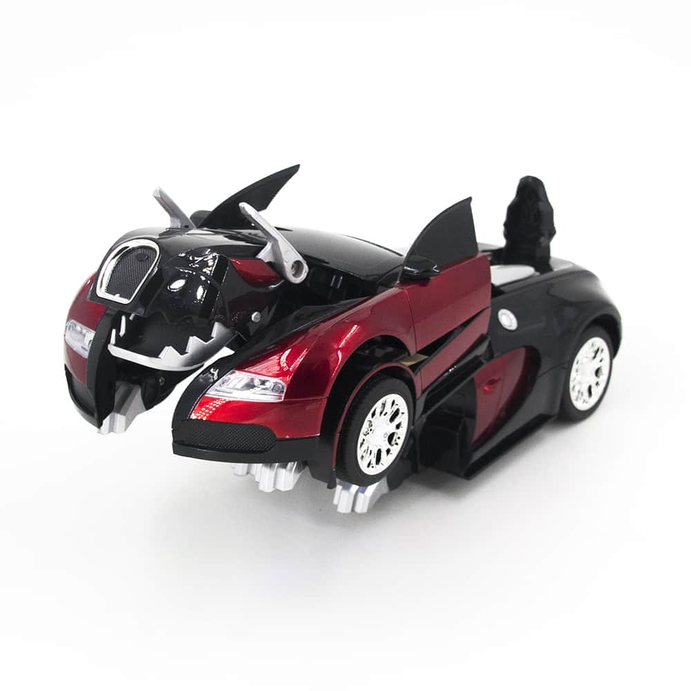 картинка Радиоуправляемый трансформер робот зверь Bugatti Veyron Red 1:14 - MZ-2801P 