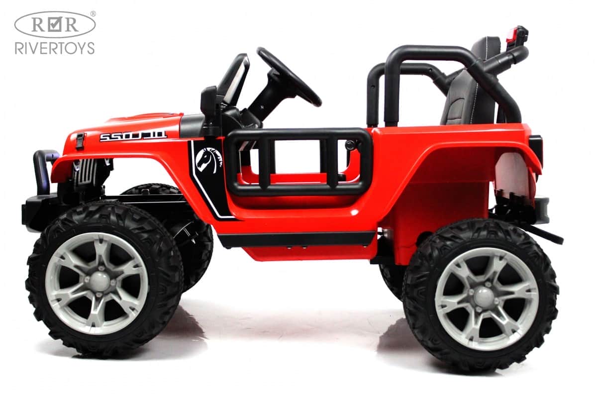 картинка Детский электромобиль T222TT 4WD красный 
