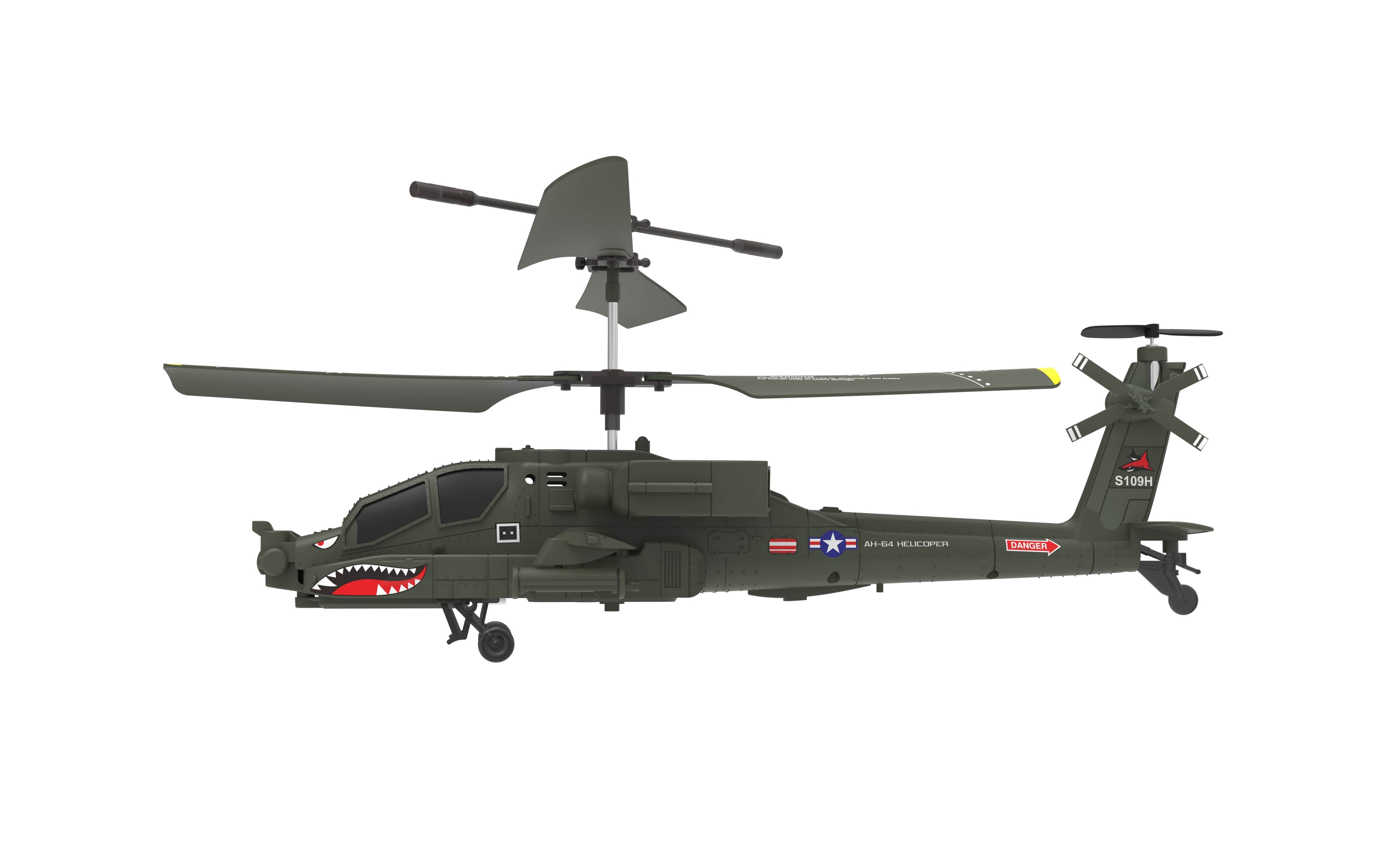 картинка Радиоуправляемый вертолет Apache AH-64 - SYMA-S109H 