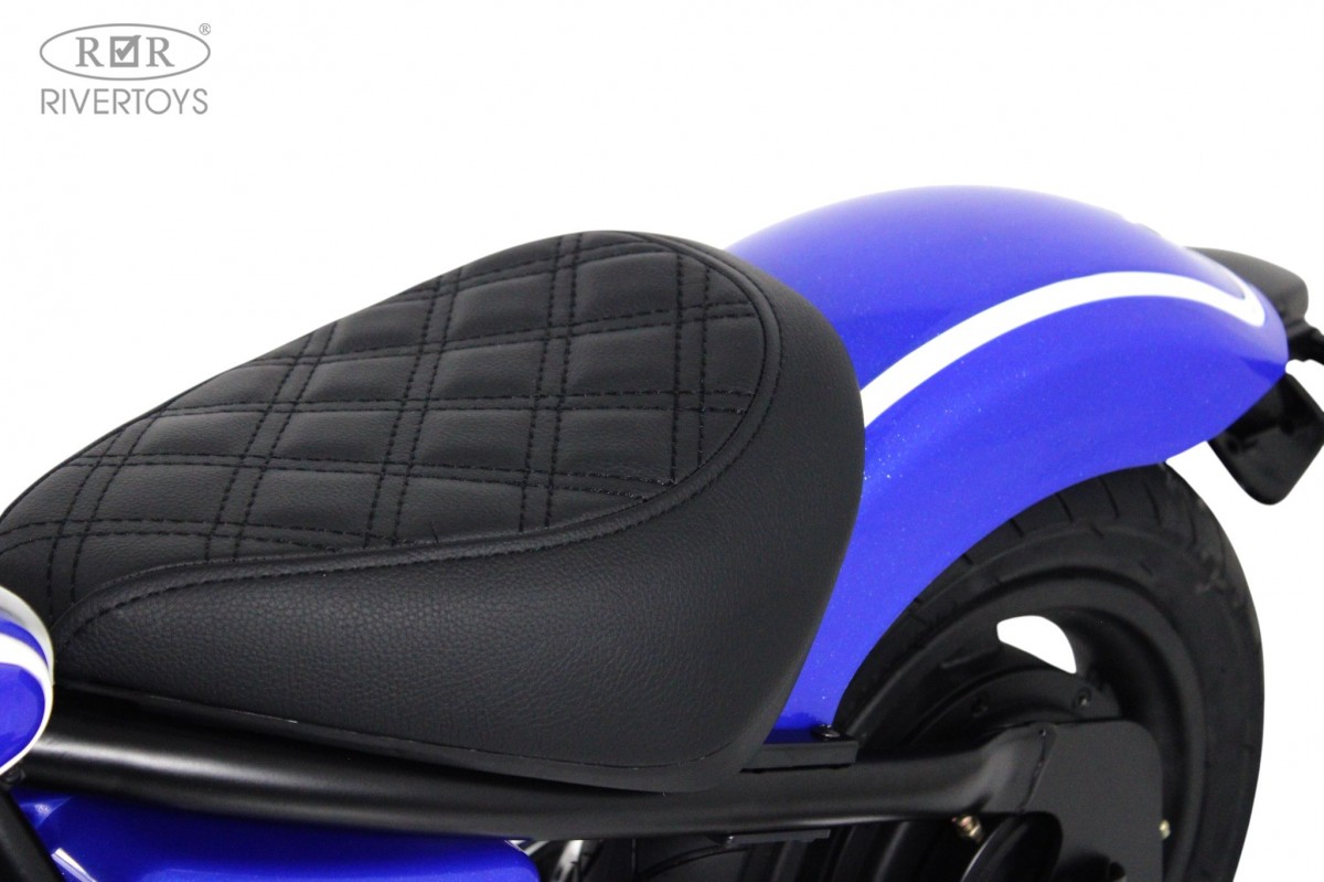 картинка Детский электромотоцикл BMW R18 (A777AA-NEW) синий 