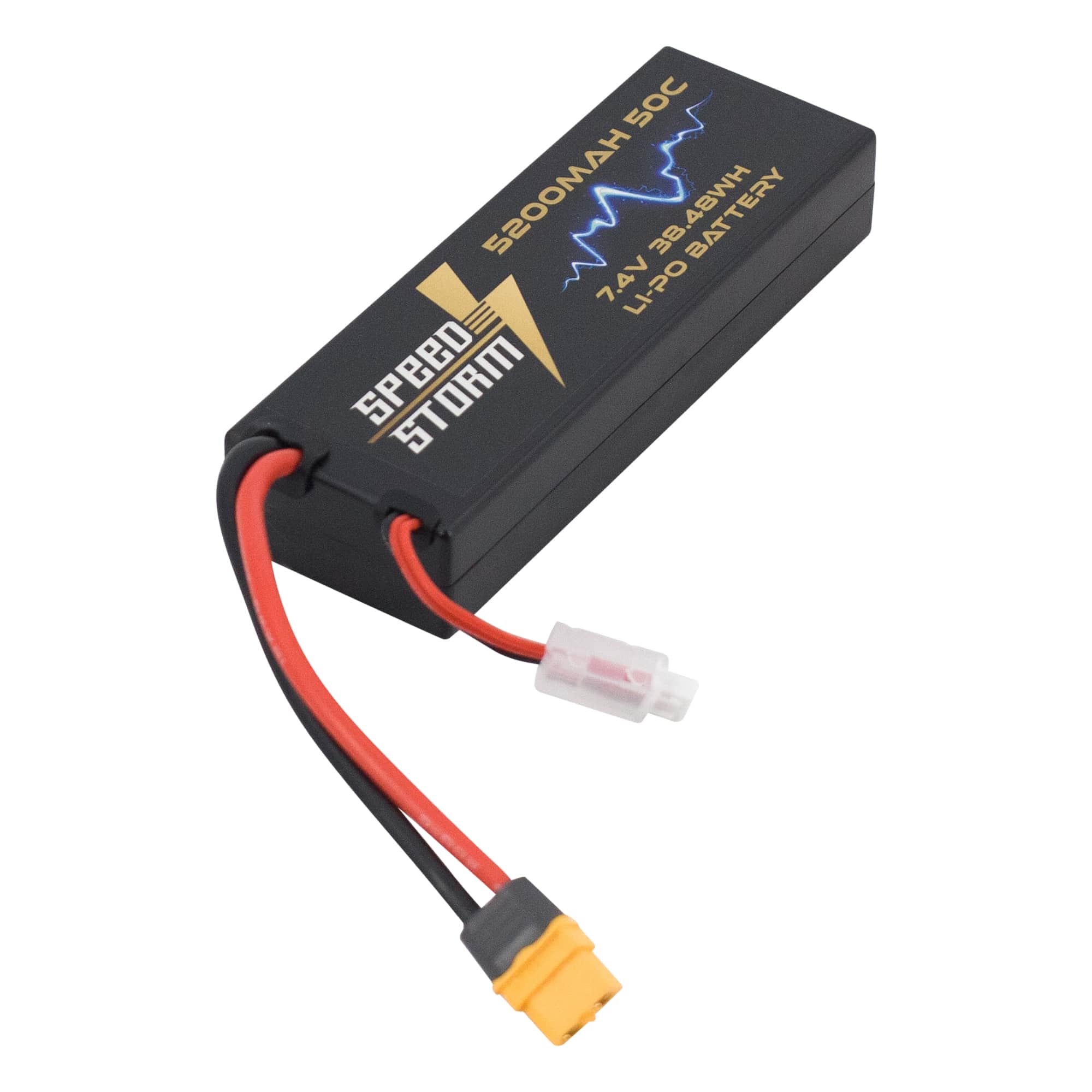 картинка Аккумулятор Speed Storm Li-Po 7.4V 50C 5200 mAh Hard Case разъем XT60 - SS-2S5200-50-XT60 
