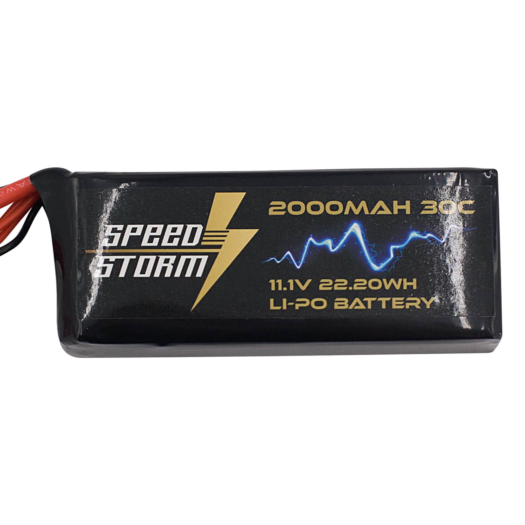 картинка Аккумулятор Speed Storm Li-Po 11.1V 30C 2000 mAh разъем T-plug (Deans) - SS-3S2000-30-D 