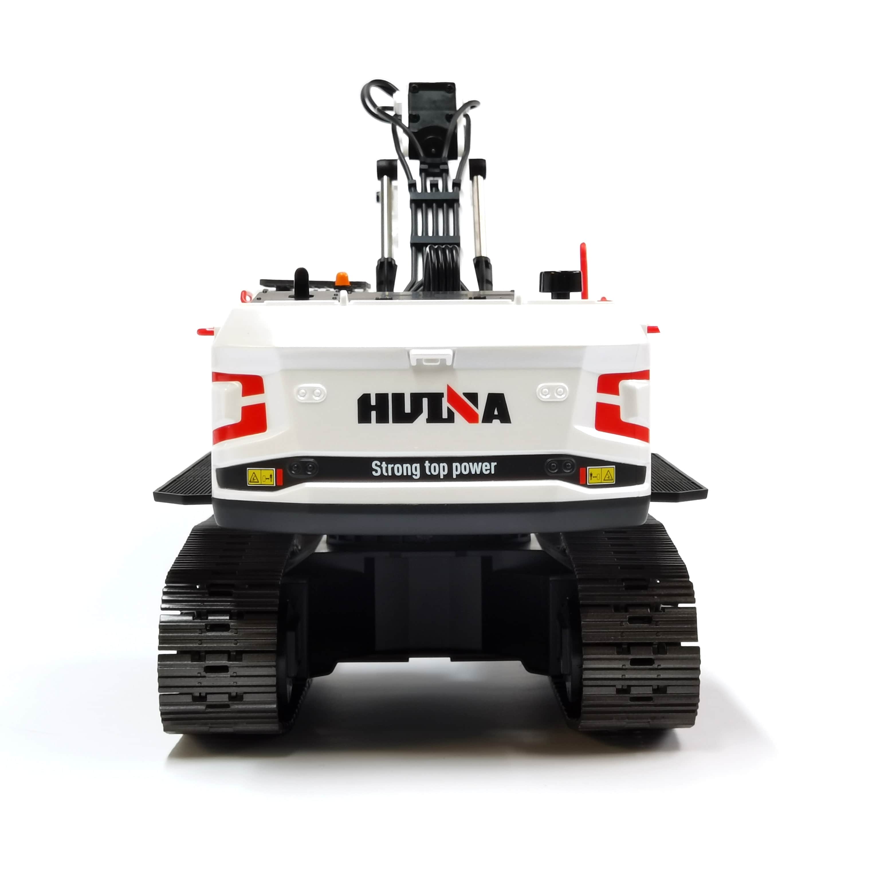 картинка Радиоуправляемый экскаватор белый HUI NA TOYS масштаб 1:14 2.4G - HN1594-WHITE 