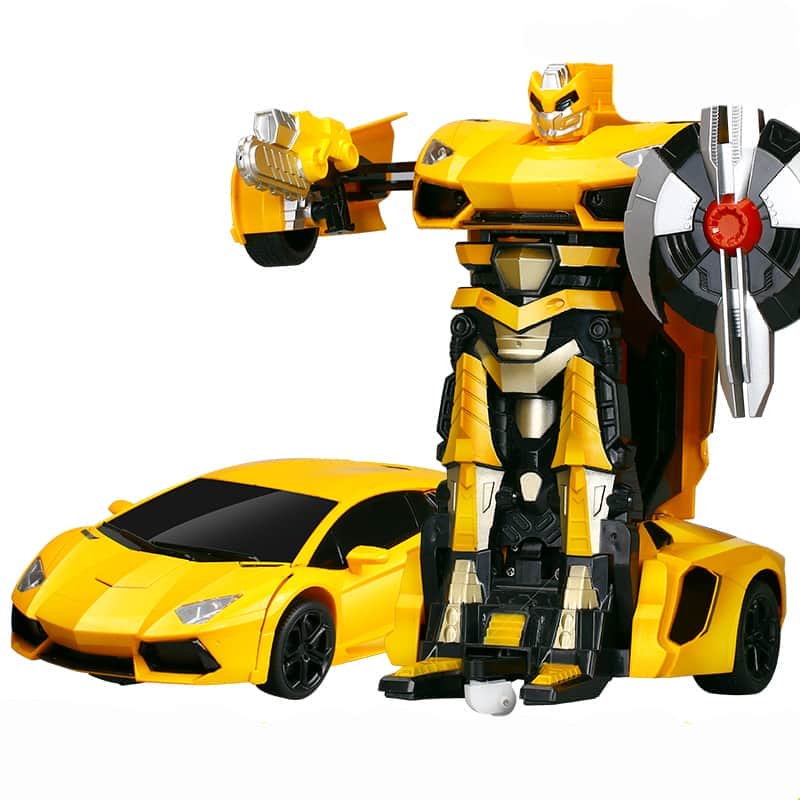 картинка Радиоуправляемый трансформер MZ Lamborghini Aventodor Yellow 1:14 - 2321P-Y 