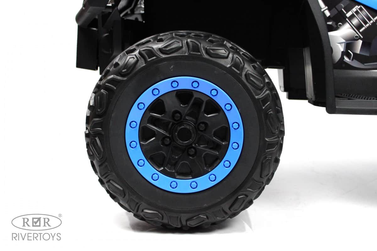 картинка Детский электроквадроцикл T001TT 4WD синий 