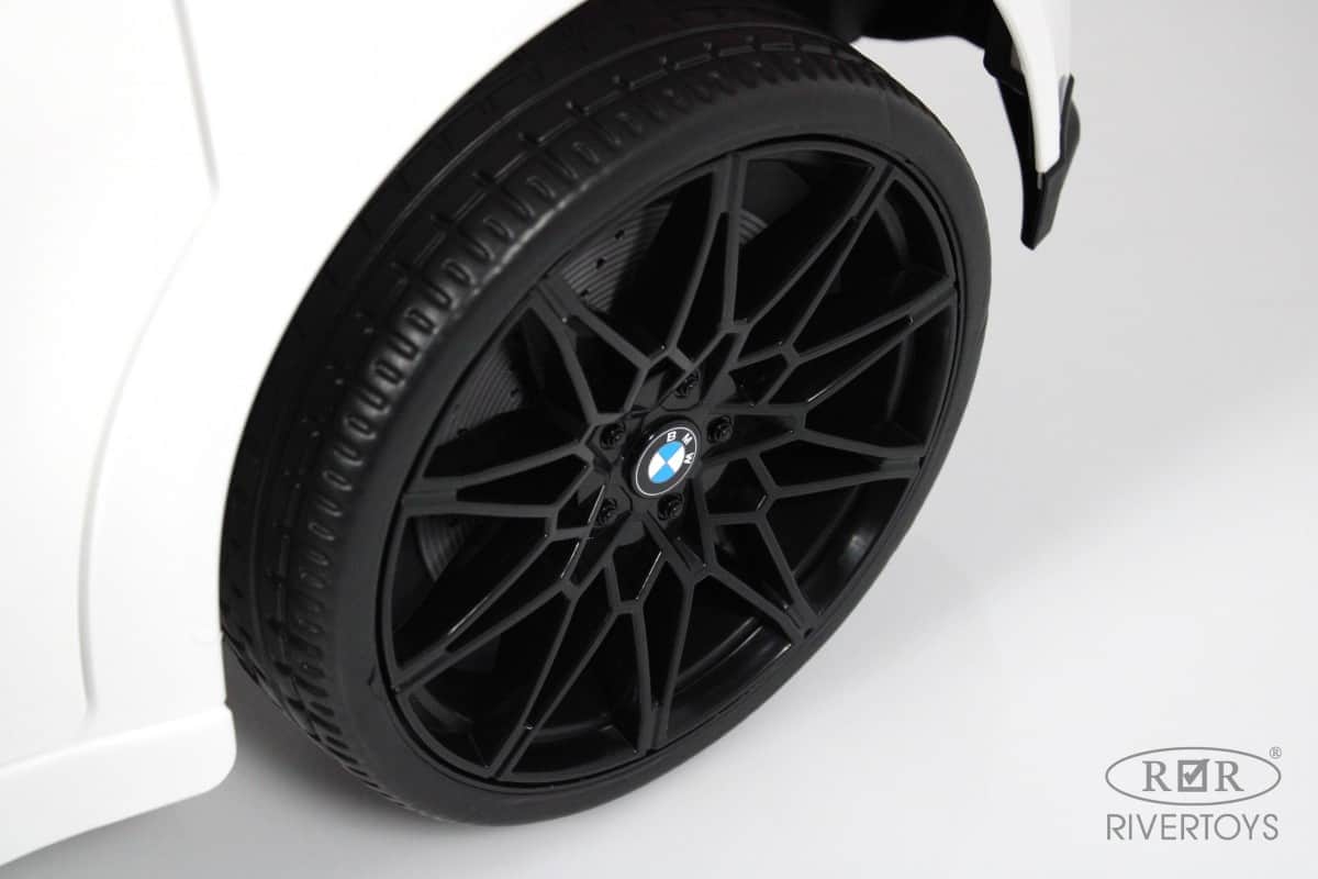 картинка Детский электромобиль BMW M4 (A004AA) белый 