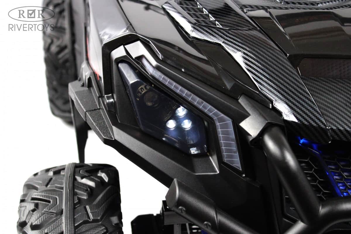 картинка Детский электромобиль K777KK 4WD черный 