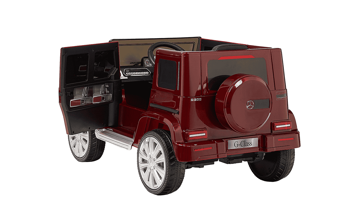 картинка Джип Mercedes Benz G500 Красный краска 