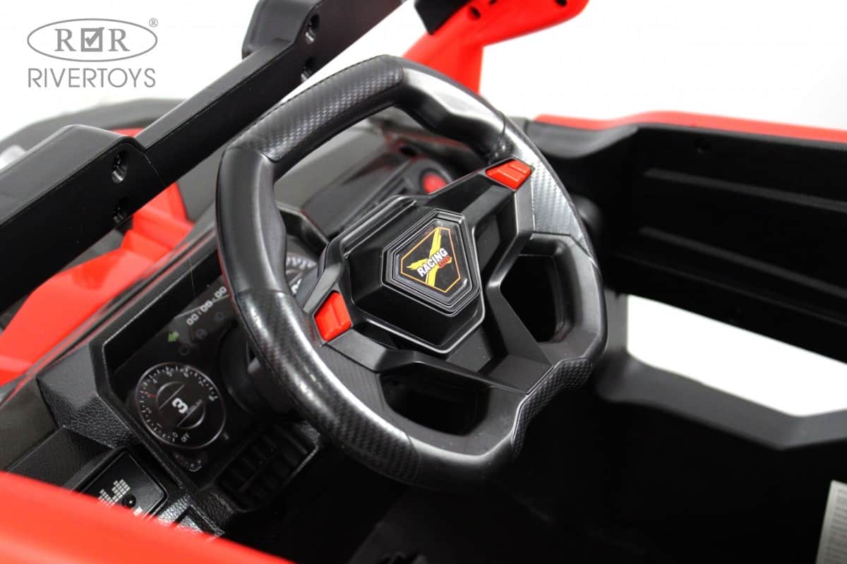 картинка Детский электромобиль K707AM-A красный 