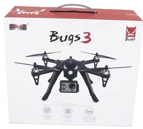 картинка Квадрокоптер MJX Bugs 3  с FPV WiFi 4K камерой - B3 