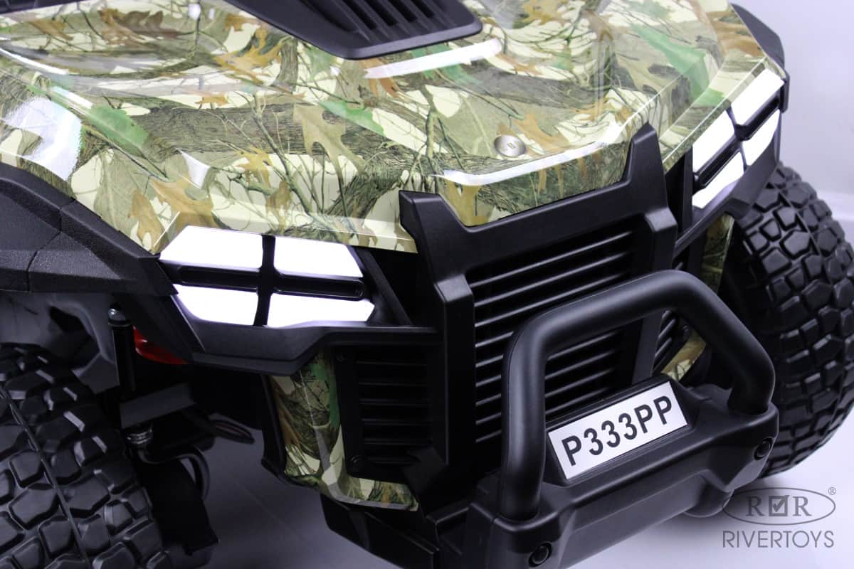 картинка Детский электромобиль P333PP (Buggy) зеленый камуфляж 
