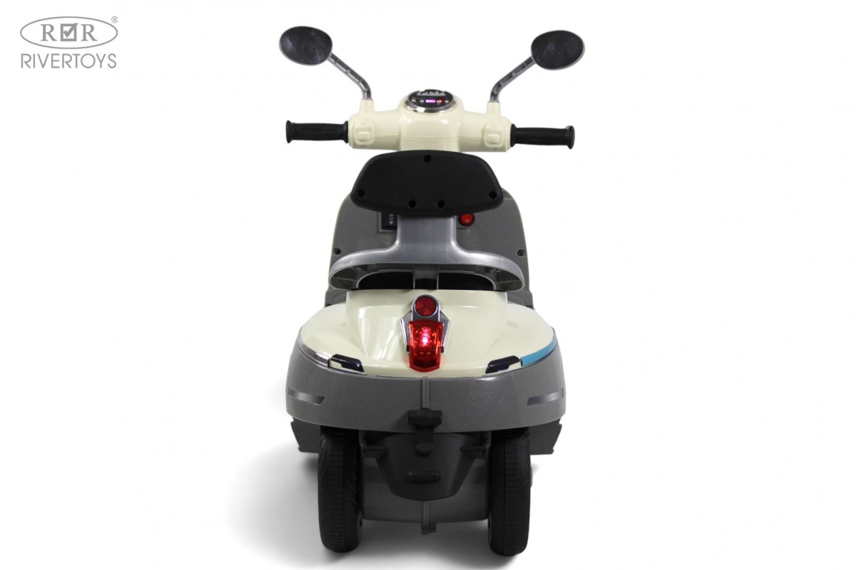 картинка Детский электромотоцикл Z222ZZ-M серый 