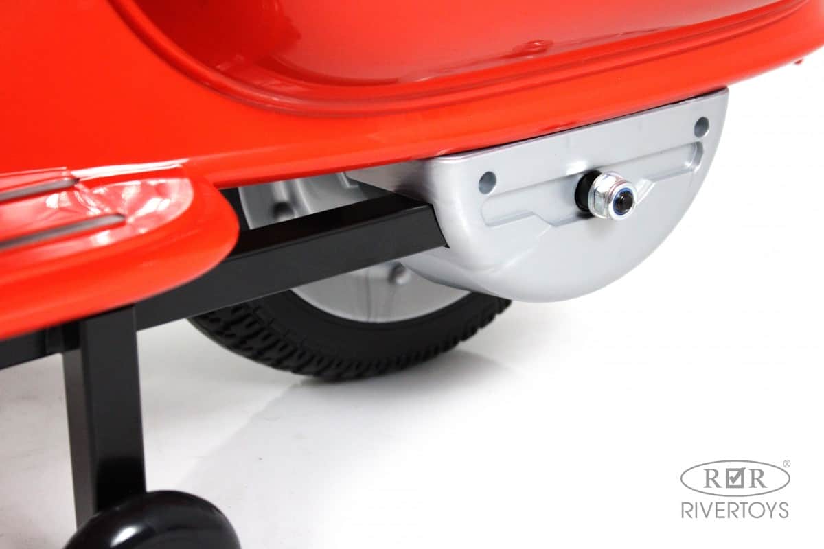 картинка Детский электроскутер VESPA (M888MM) красный 