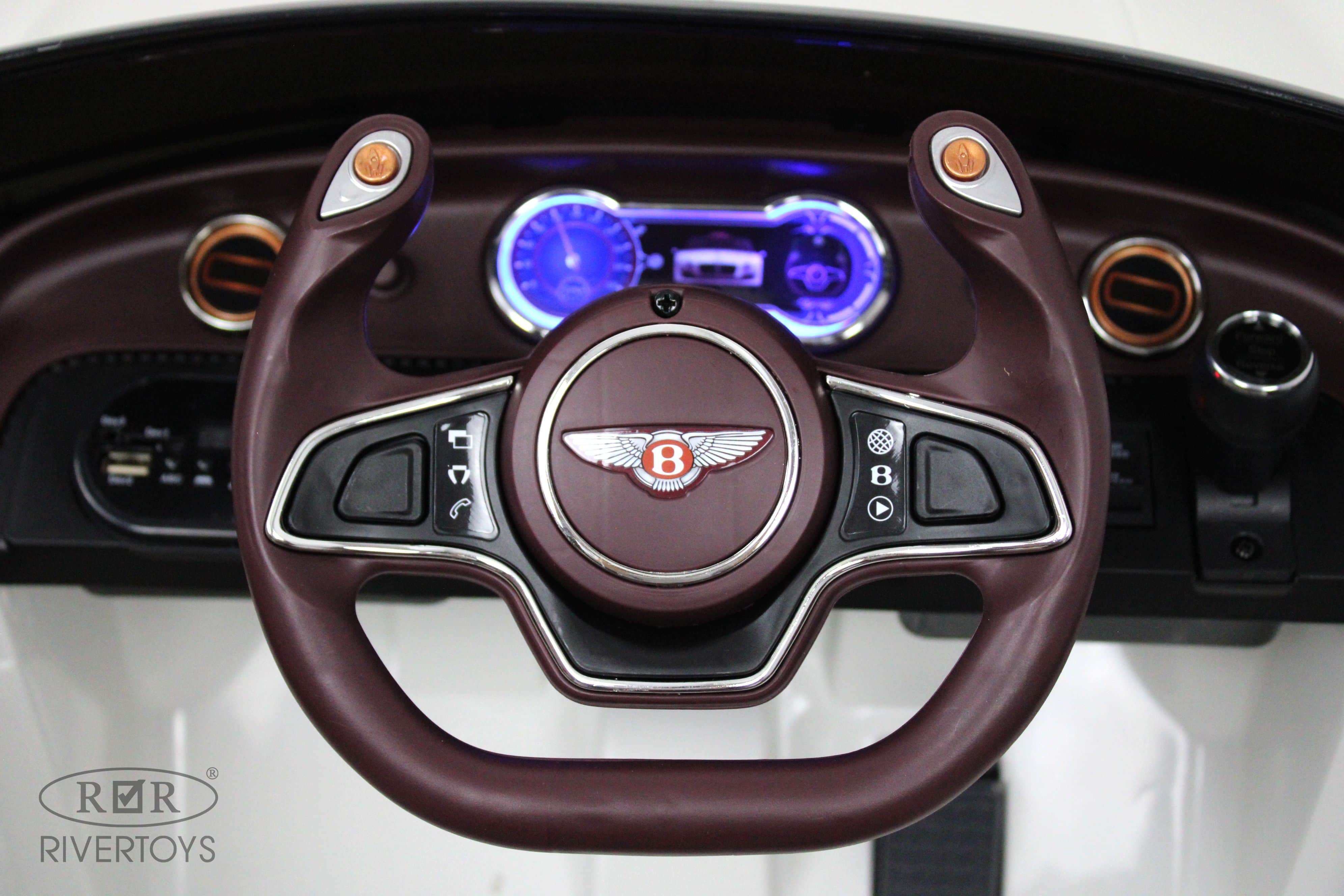 картинка Детский электромобиль Bentley EXP12 (JE1166) белый 
