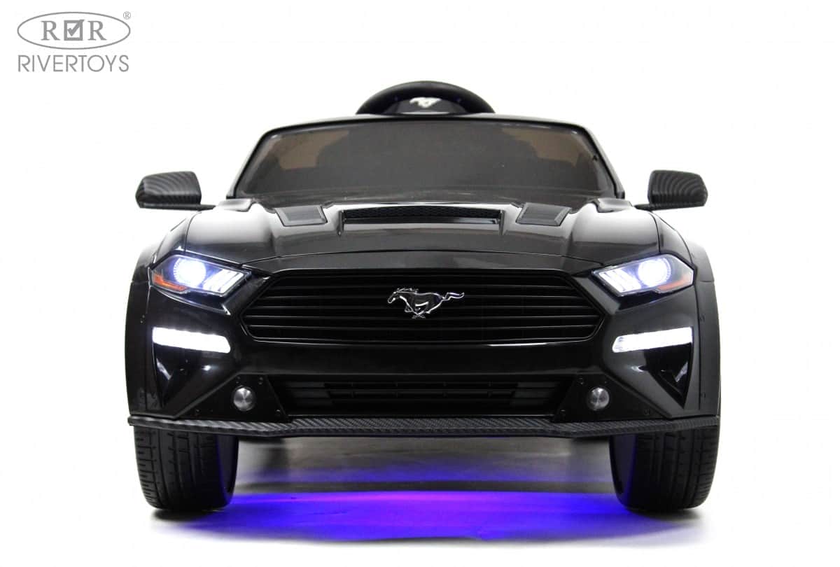 картинка Детский электромобиль Ford Mustang GT (A222MP) черный 
