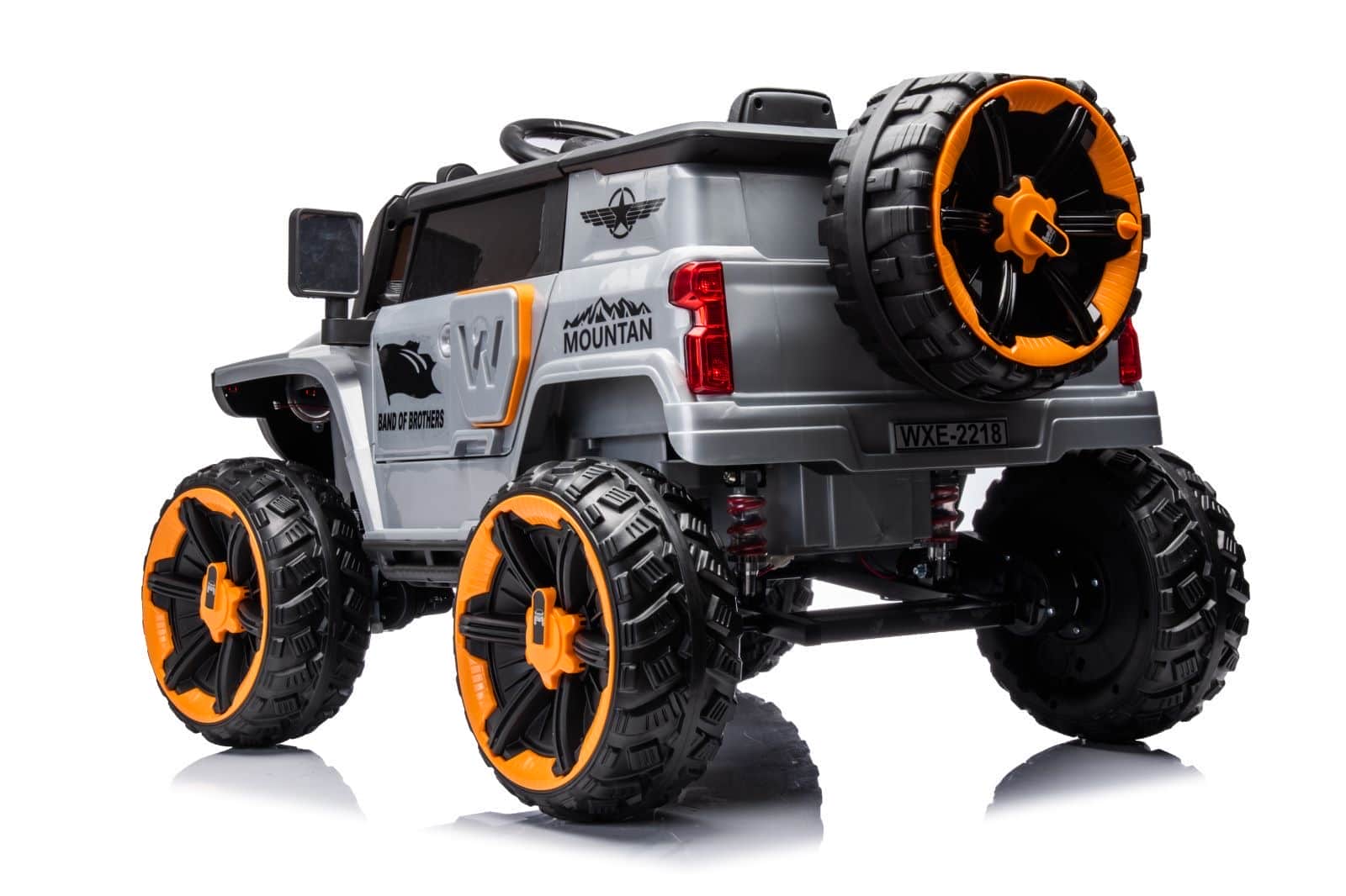 картинка Электромобиль Джип 4WD 12V (полный привод, оранжевый) - WXE-2218-ORANGE 