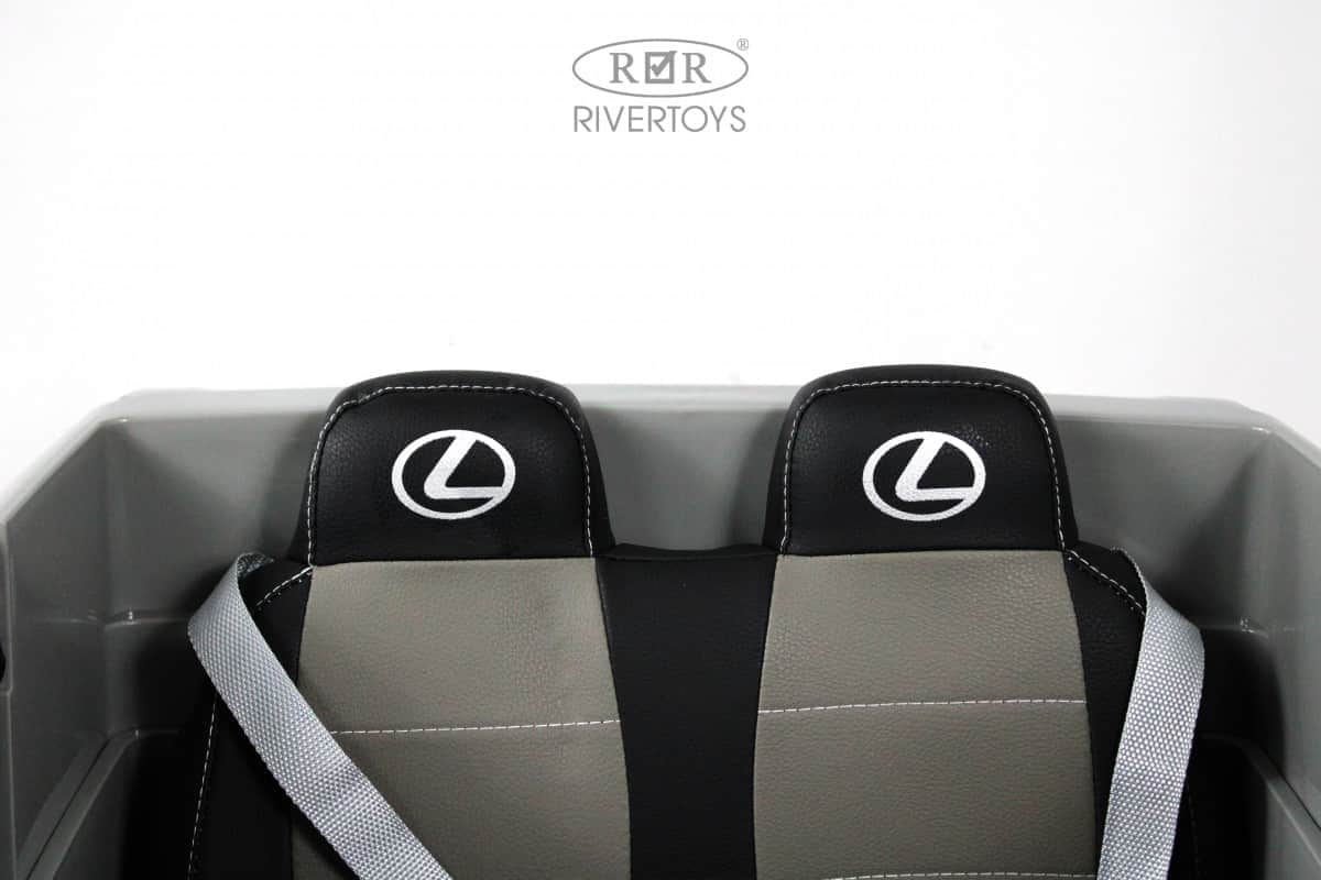 картинка Детский электромобиль Lexus 570 (E555EE) серый 