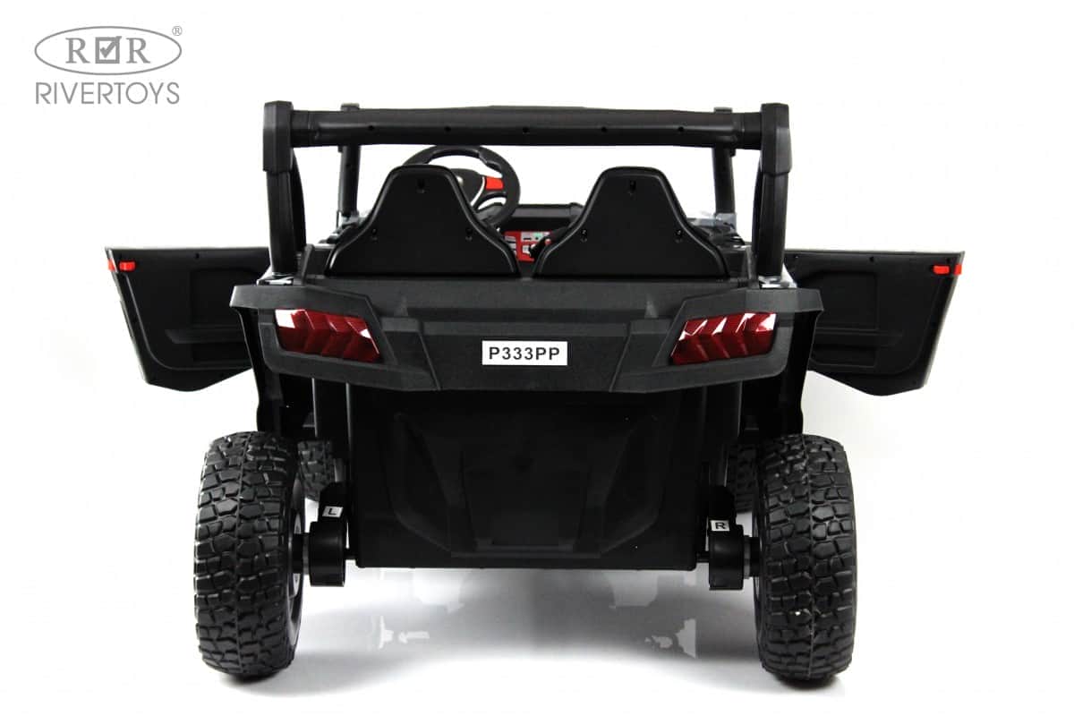 картинка Детский электромобиль P333PP (Buggy) серый камуфляж 