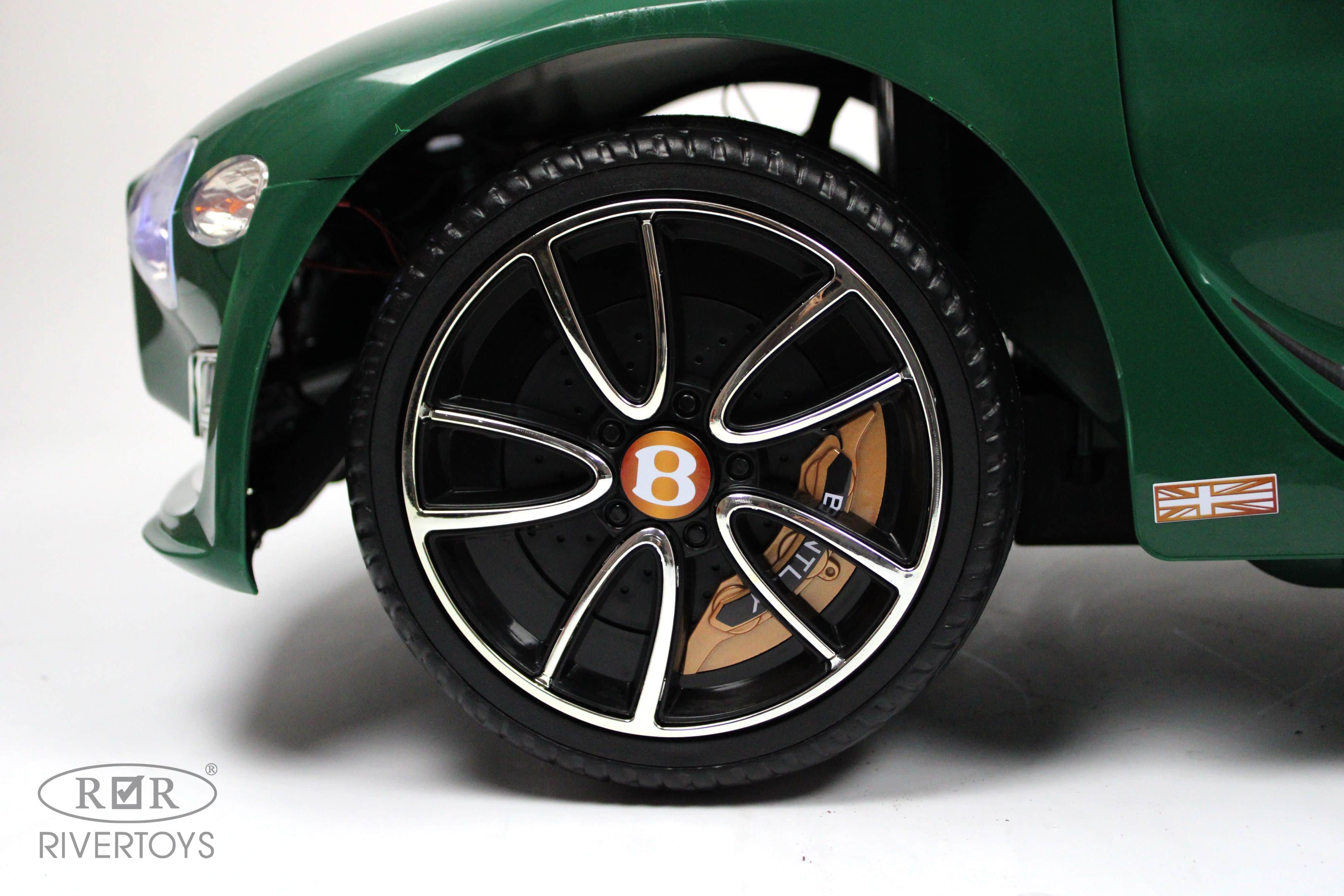картинка Детский электромобиль Bentley EXP12 (JE1166) зеленый 