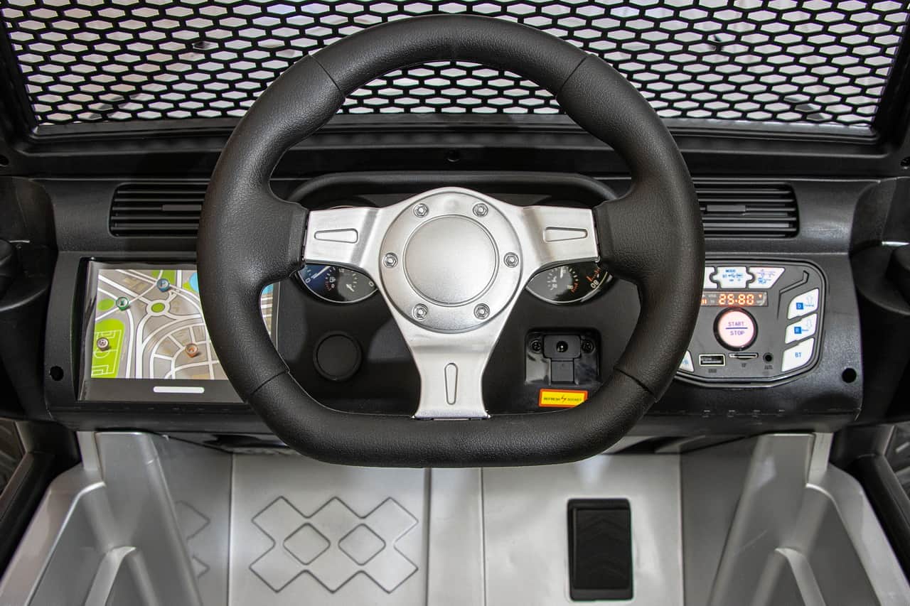 картинка Джип Jeep 24V JC666 Серебро краска 
