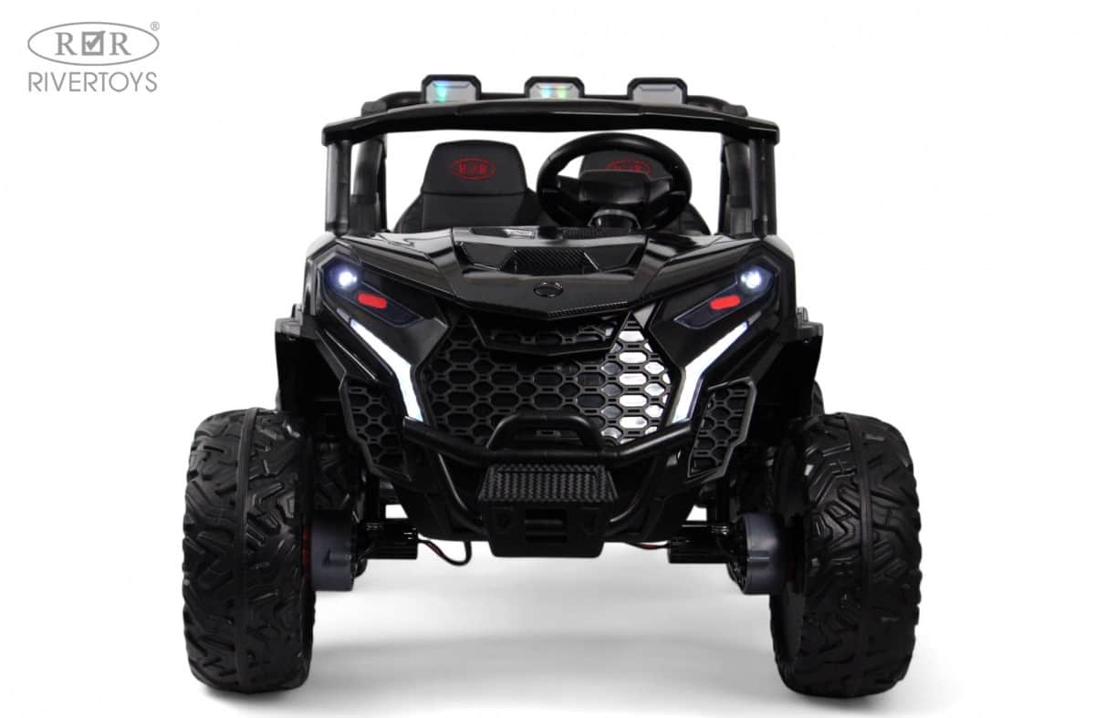 картинка Детский электромобиль K555KK 4WD 24V черный 