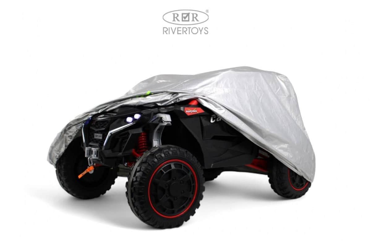 картинка Детский электромобиль Z707ZZ черно-красный 