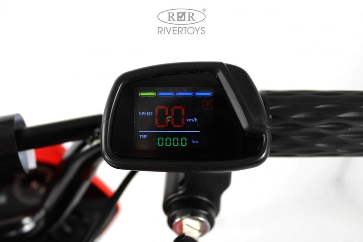 картинка Детский электромотоцикл E777KX красный 