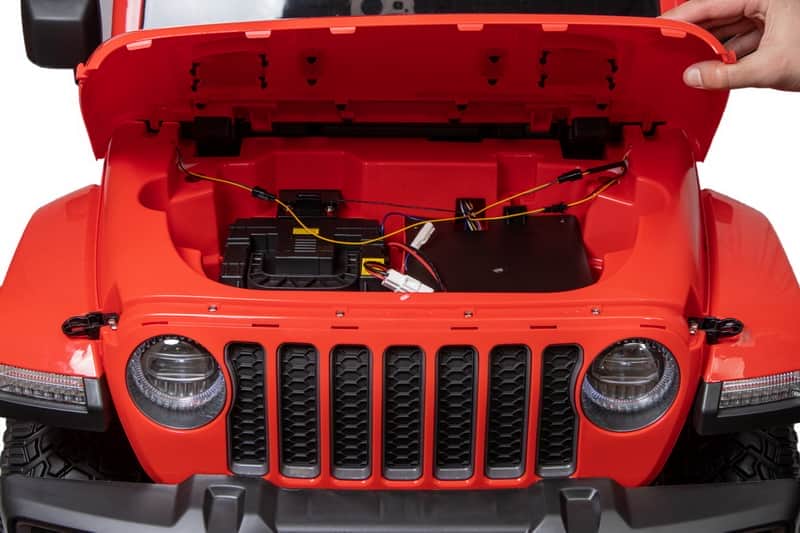 картинка Джип Jeep Rubicon 6768R Красный 
