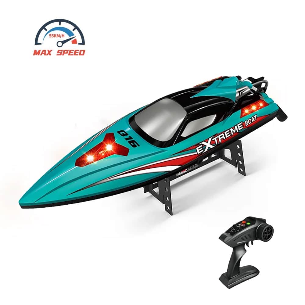 картинка Радиоуправляемый катер Blue Extreme (48 см, 55 км/ч, Brushless, 2.4G) - HJ816PRO-BLUE 